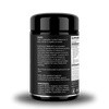 Detailed supplement facts for Mushroom Immunity Supplement, highlighting immune-boosting ingredients like Reishi, Chaga, Turkey Tail, and essential vitamins.